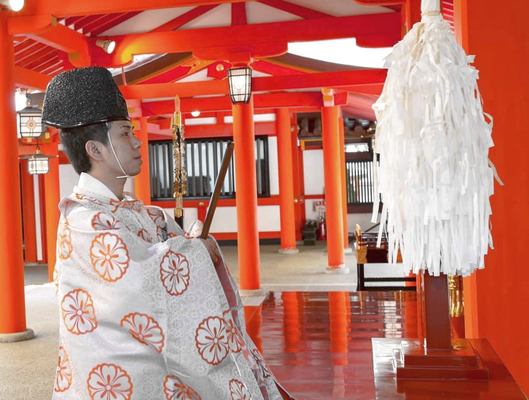 祈祷師による先祖供養